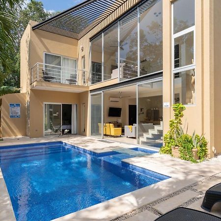 Tulum Private Modern Villa-Pool Beds-Ac-Internet-Parking-Grill Extérieur photo